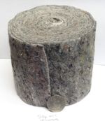 Topsleeve Felt Pipe Wrap Heat Insulation Nautral Wool Lagging Sound 7M