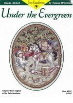 Teresa Wentzler UNDER THE EVERGREEN Cross Stitch Chart OOP - Christmas Sampler