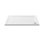 1200mm x 760mm Premium Rectangular Shower Tray - White