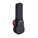 Crossrock Tenor Ukulele Bag with 10mm Padded Backpack Straps in Dark Grey