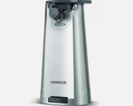 Kenwood Electric Can Opener Silver 3-in-1 Knife Sharpener & Bottle Opener Silver