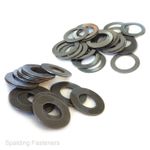 Metric Self Colour Steel Shim Washers - 1mm Thick