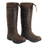 Toggi Canyon Waterproof Long Country Boots Leather Riding Brown REDUCED 