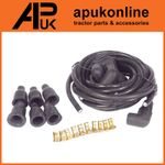 Spark Plug Cable Set Push Fit HT Leads for Ferguson FE35 TED20 TO20 TO30 Tractor