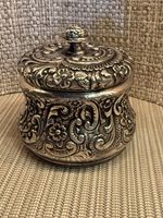 Victorian Dresser Box - Wilcox & Company Silver Plate