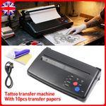 Tattoo Thermal Stencil Maker Tattoo Transfer Copier Printer Machine A5 A4 Paper
