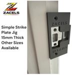 Simple Strike Plate Jig 15mm Thick- (various size strike plates)