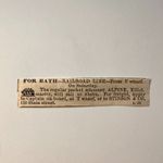 Railroad Line From T Wharf For Bath 1860 Boston Ad 5AK9-S42