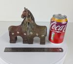 2 Formano Horse Figurines Hugging Vintage Ceramic