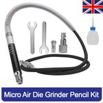 New Ultrasonic Micro Air Die Grinder Pencil For Cleaning Grinding Pneumatic Tool