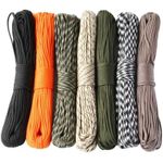 100FT 4mm 30M 7 Strand Core 550 Paracord Parachute Cord Camping Tent Rope Hiking