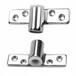 Stainless Steel Oar Bracket Heavy Duty Boat Paddle Holder Clamp for Dinghy