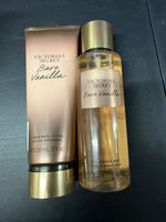 Victoria’s Secret Bare Vanilla Spray Mist 250ml & Body Lotion Set BrandNew (C25)