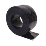 AirTech-UK PVC Strips Roll Standard Smooth 2mmx 200mm- BLACK OPAQUE