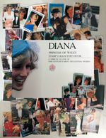 DIANA Princess of Wales 50 lovely stamps 36pp album + FREE Surprise Diana Stamps