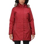 Regatta Lexis Waterproof Insulated Womens Parka Jacket - Red