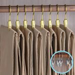 5 PCS Heavy-Duty Metal Hook Clip Home Drying Clothes Pegs for Hat Pants Clothes