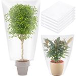 5Pcs Plastic Plant Covers for Outdoor Winter Frost and Freeze Protection