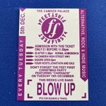 Camden Palace Feet First Flyer BLOW UP