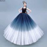 High Fashion Wedding Dress for 11.5" Doll Clothes Outfits Gown 1/6 Kid Toys Gift