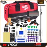 PDR Dent Repair Kit for Cars - Dent Puller, Lifter, Glue Gun, and Hail Tab UK