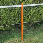 3FT ELECTRIC FENCE POLY POST Plastic Fencing Stake 105cm Tall - Orange