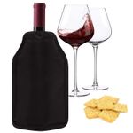 Wine Bottle Cooler Sleeve Slip On Cooling Sleeve Chiller Gel Pad No Ice Needed