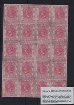 FORGERY - Werner's FORGERY/REPLICA of Hong Kong 1874 $10.00 Rose , F3