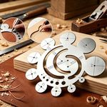 Stainless steel Radius Template Tool - Circular Gauge tool