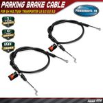 2x HandBrake Cables Rear Side for VW Multivan Transporter 03-15 1.9 2.0 2.5 3.2