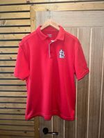 Under Armour St. Louis Cardinals MLB Men’s Red Heatgear Polo Shirt Top Large