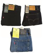 Levis New 511 Slim Fit Men Stretch Denim Jean Blue Black Sizes From 26 to 48