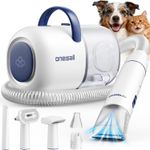 Dog Grooming Vacuum, 15000Pa Pet Vacuum Kit Shedding