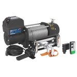 Self-Recovery Wireless Winch Combo Kit Heavy Duty High Power 2kW 12V DC 