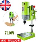 Bench Drill Press New Heavy Duty 710W 30mm Rotary Pillar 5 Speed Press Drilling