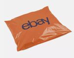 200 4x50 eBay Self Seal Mailer Postage Bags 19cm x 26cm 4cm Lip Orange/Purple