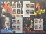 St Vincent 1985 (Sc 898-901) MNH “Michael Jackson” 4 Souvenir Sheets (CV $10.60)