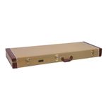 Crossrock Deluxe Electric Guitar Case fits Fender Jazzmaster/Jaguar Style Guitar