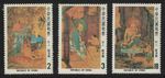 Taiwan Lohan Buddhist Saint Paintings 3v 1982 MNH SG#1463-1465