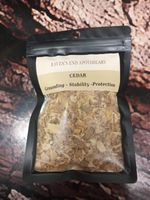 Cedar Shavings Wood Chips Natural Botanical Craft Fragrance Ritual Use