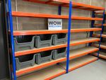 WOW300kg Warehouse Racking Shelving Extra Heavy Duty Storage Garage Workshop New