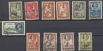 Nigeria Stamps: 1935-1936 SG31;34/5;38/9;41;used +36a,37,40 Mint Hinged CV £99.1