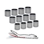 Suzuki GSX1300R Hayabusa RK1 2001 front brake caliper stainless steel piston set