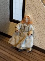 Dolls House 1/12 Artisan Jill Bennett Handcrafted Stunning Doll Figure Girl