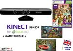 Xbox 360 Kinect Sensor + Game Bundle - GENUINE Microsoft *BEST VALUE*