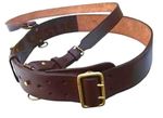 Sam Browne Belt Brown Leather Complete Genuine British Military cross trap ARMY 
