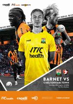 BARNET v CHELTENHAM TOWN 29 August 2026 EFL League Two OFFICIAL 36 pages