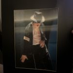 Vintage Michael Jackson Art On A Foam Board 