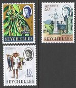 British Indian Ocean Territory 1968 Overprint Stamps