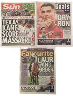 The Sun 18th June 2026 18/6/26 England Beat Croatia & Portugal Draw To DR Congo